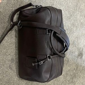 Michael Kors mocha brown bryan duffle bag